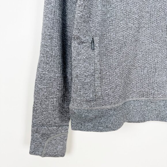Lululemon Engineered Warmth Half Zip Merino Wool Knit Sweater Zip Up Sweatshirt - Picture 11 of 13